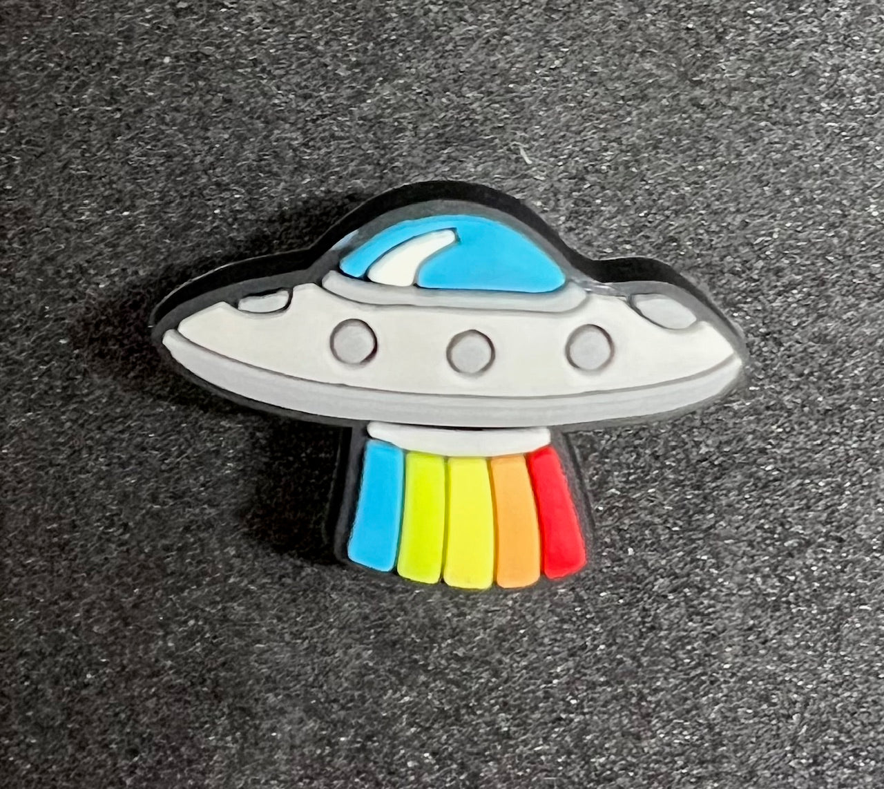 Rainbow Alien Ship