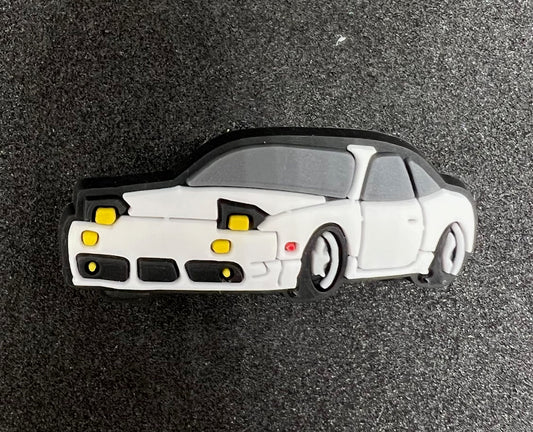 White Car Charm