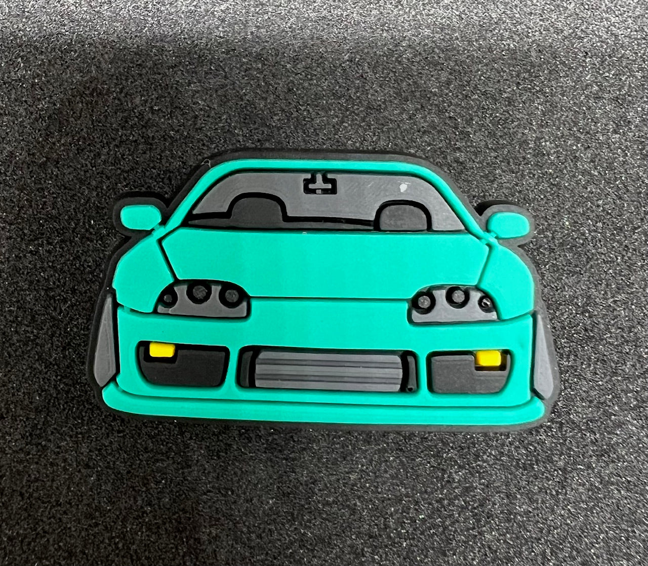 Green Car Charm