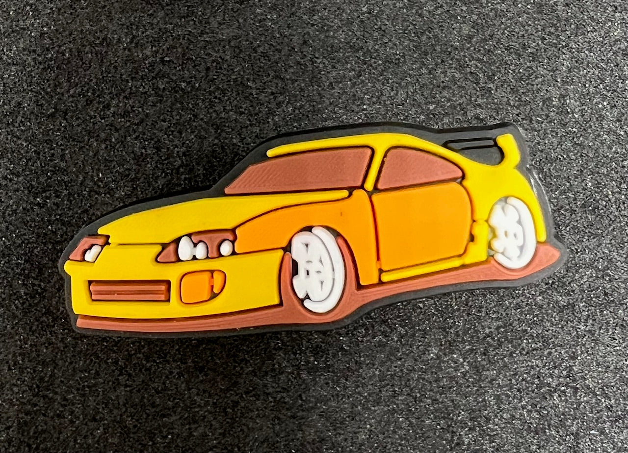 Yellow Car Charm