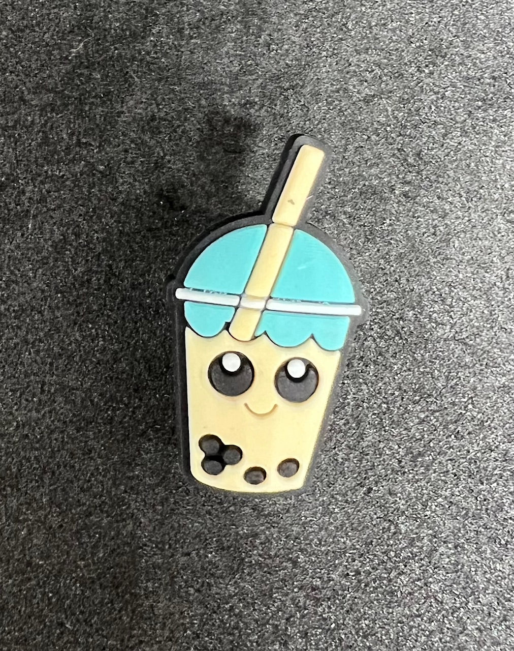 Smiley Bubble Tea Charm