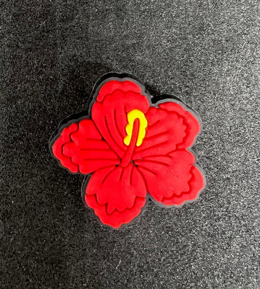 Red Hibiscus Charm