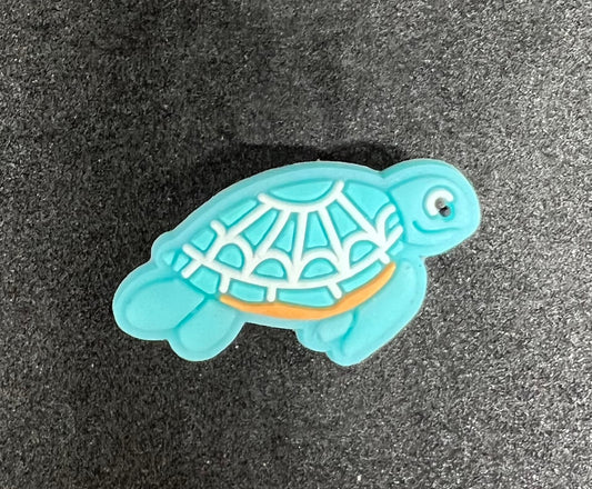 Blue Turtle Charm