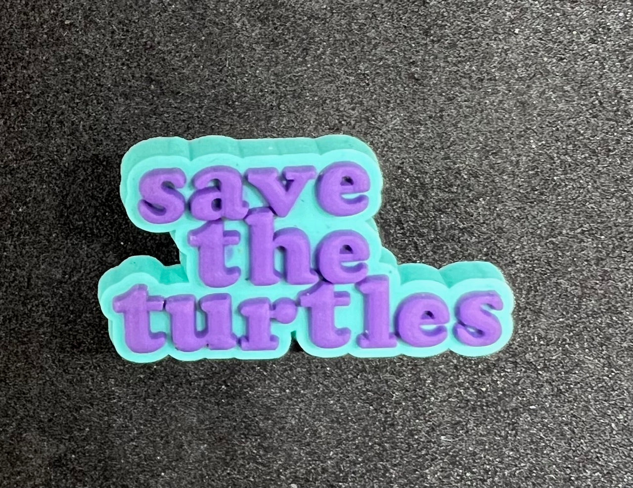 Save the turtles Charm