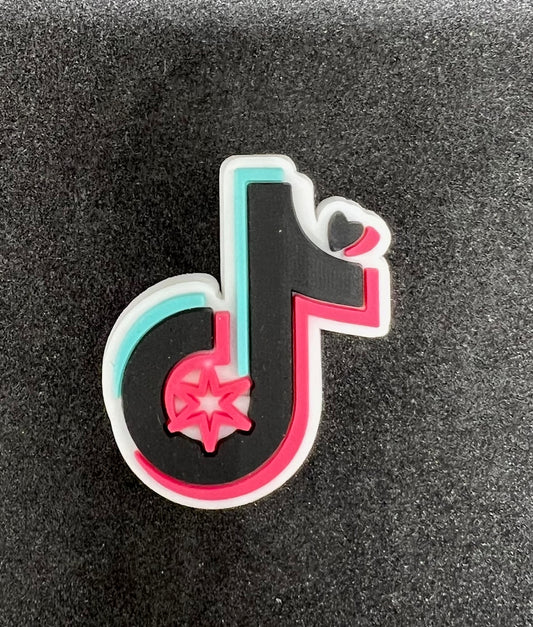 Tik Tok Symbol Charm