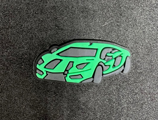 Green Car Charm