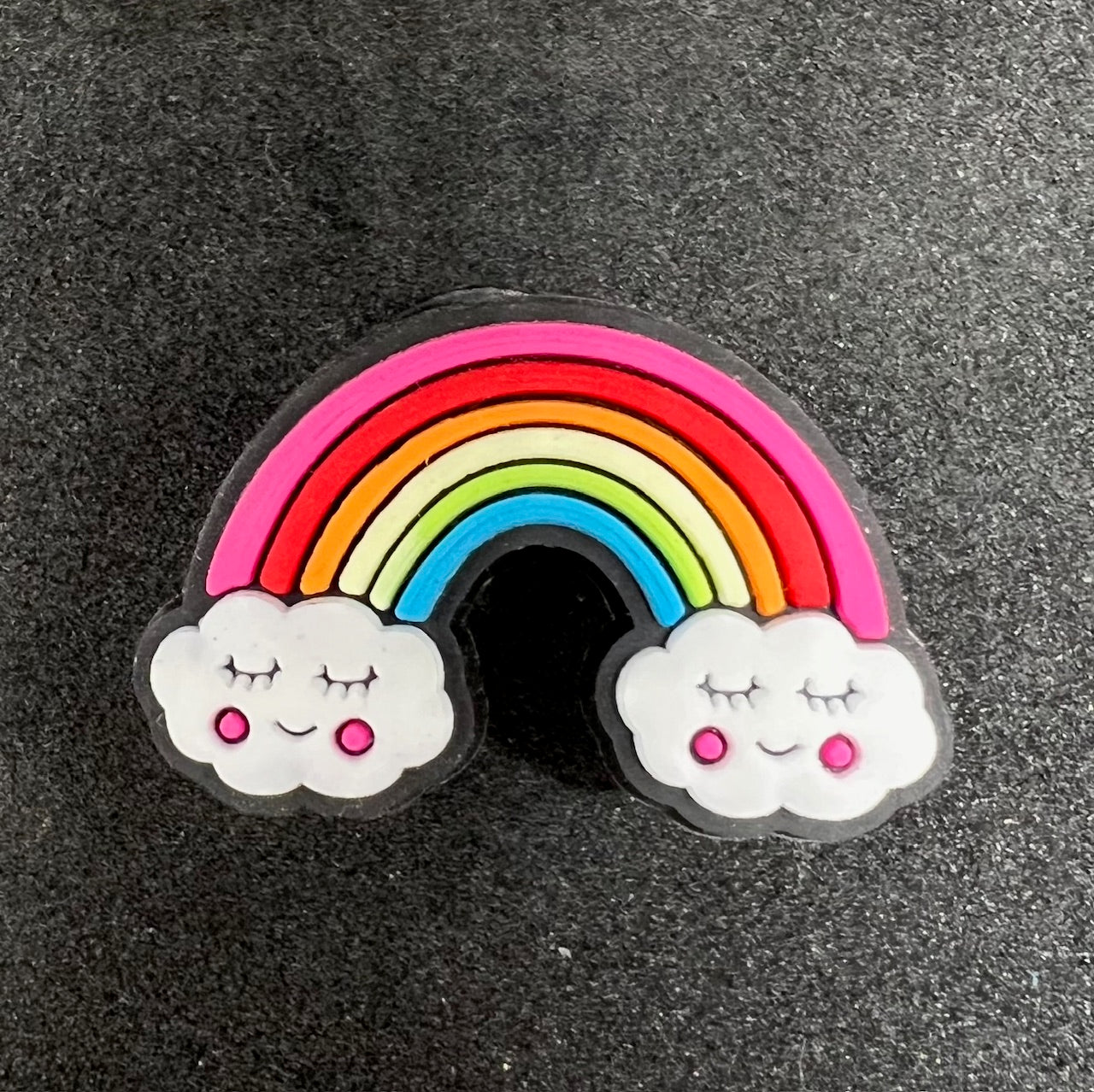 Smiling Rainbow Charm