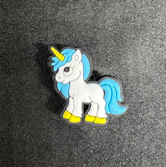 Blue Unicorn Charm