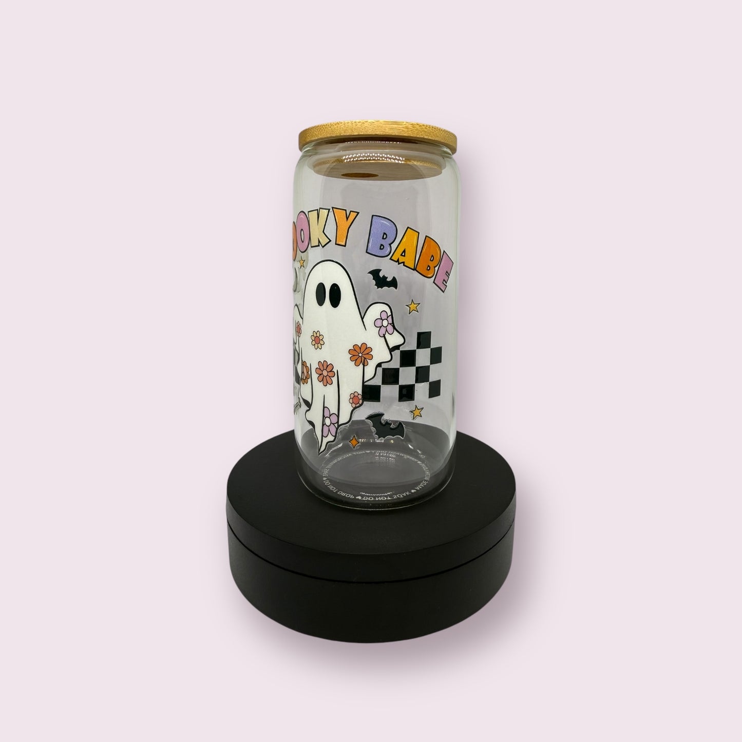 Spooky Babe Glass Tumbler