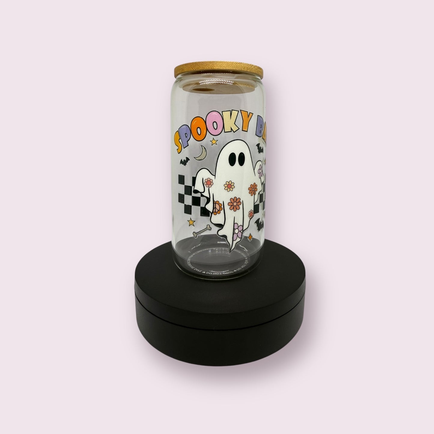 Spooky Babe Glass Tumbler